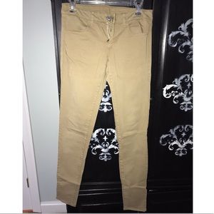 American Eagle Khaki Skinny Jeans